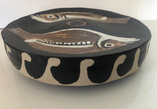 Sicillian Pedestal Dish - detail
